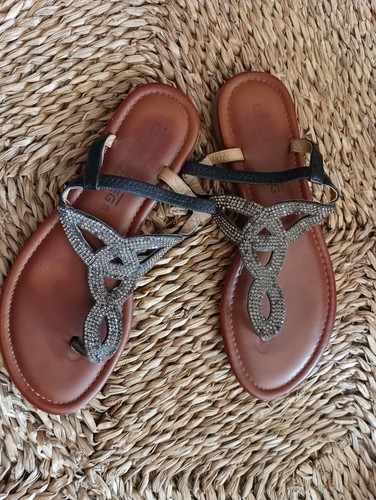 Sandalen laufsteg glitzer - sandalen,