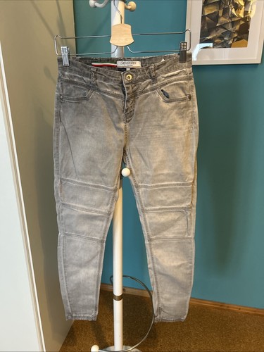 Damen jeans grau - damen, skinny