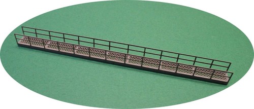 Gitterboden laufsteg - laufsteg, h0