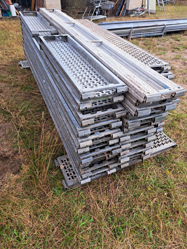 Aluminium gerüstbohle - aluminium,